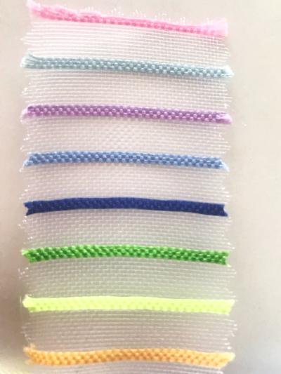 Multicolor Rainbow Mesh Fabric