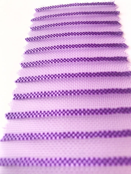 Purple Mesh Fabric (Striped)